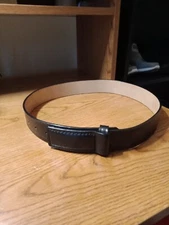 Dutyman  Leather Belt Buckleless   ( 1211 ) Sz 30