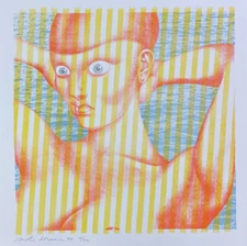 Mati (Abdul) Klarwein Beautiful Beasts 1978 Signed Limited Edition Lithograph