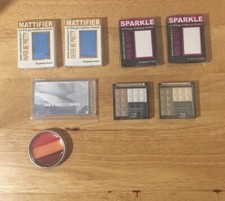 8 Pcs Lot Mary Kate And Ashley Makeup Lot Gloss Eyeshadow Makeup Sheets Mirror
