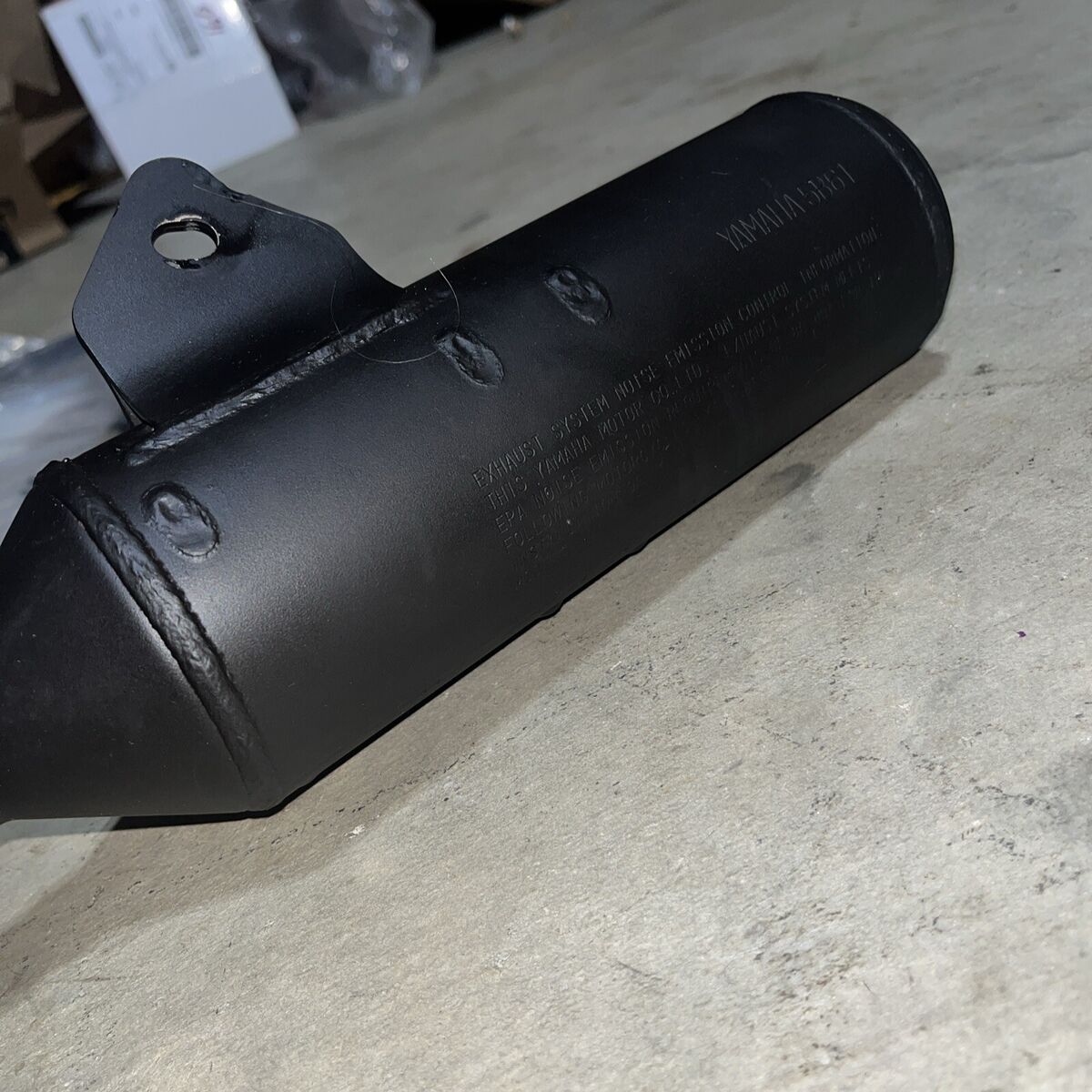5B6-14711-00-00 Yamaha Muffler Genuine OEM Part 2008-2024 5B6-14711-00-00 Yamaha Muffler Genuine OEM Part 2008-2024