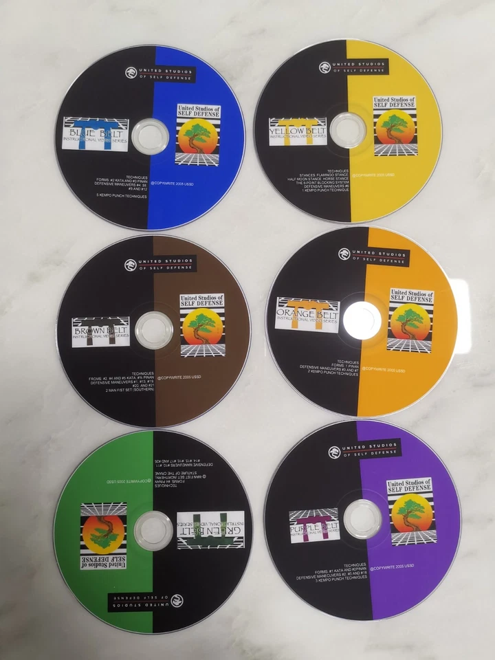 Sealed United Studios of Self Defense Charles Mattera Instructional Karate 6 DVD - Image 4 of 4