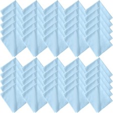 50Pcs Microfiber Cleaning Cloths Eyeglasses Cleaning Cloth for Laptop Electronic