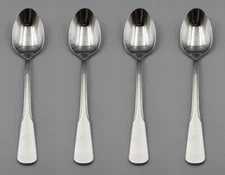 SET OF FOUR - Oneida Stainless COLONIAL BOSTON Teaspoons / NEW OTHER