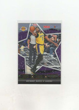 2020-21 Panini NBA Hoops Lights Camera Action Winter Gold Anthony Davis #20
