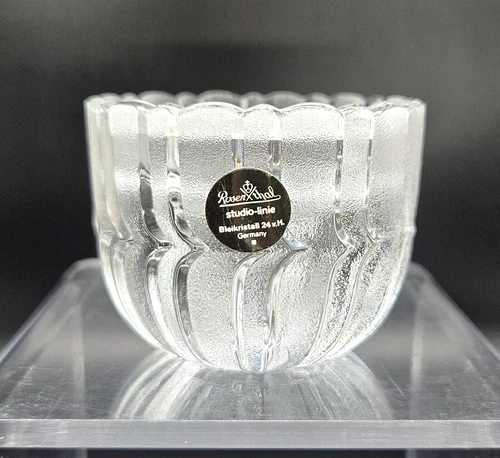 Rosenthal Studio Linie ~ Candleholder ~ Crystal ~ Arabesk