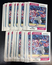 2023 Topps Heritage BEN DeLUZIO Base Rookie RC Lot (49x) Cubs RC #306