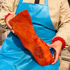 7090g Rare Natural Beautiful Red Jasper Mineral Crystal Specimen Healing 520