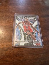 2022 Panini Prizm Draft White Sparkle Arizona Bennedict Mathurin Fireworks RC