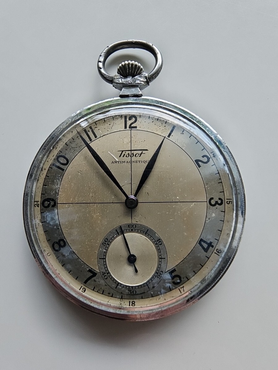 Tissot 1920 Antimagnetique Taschenuhr Handaufzug Abl-2-21