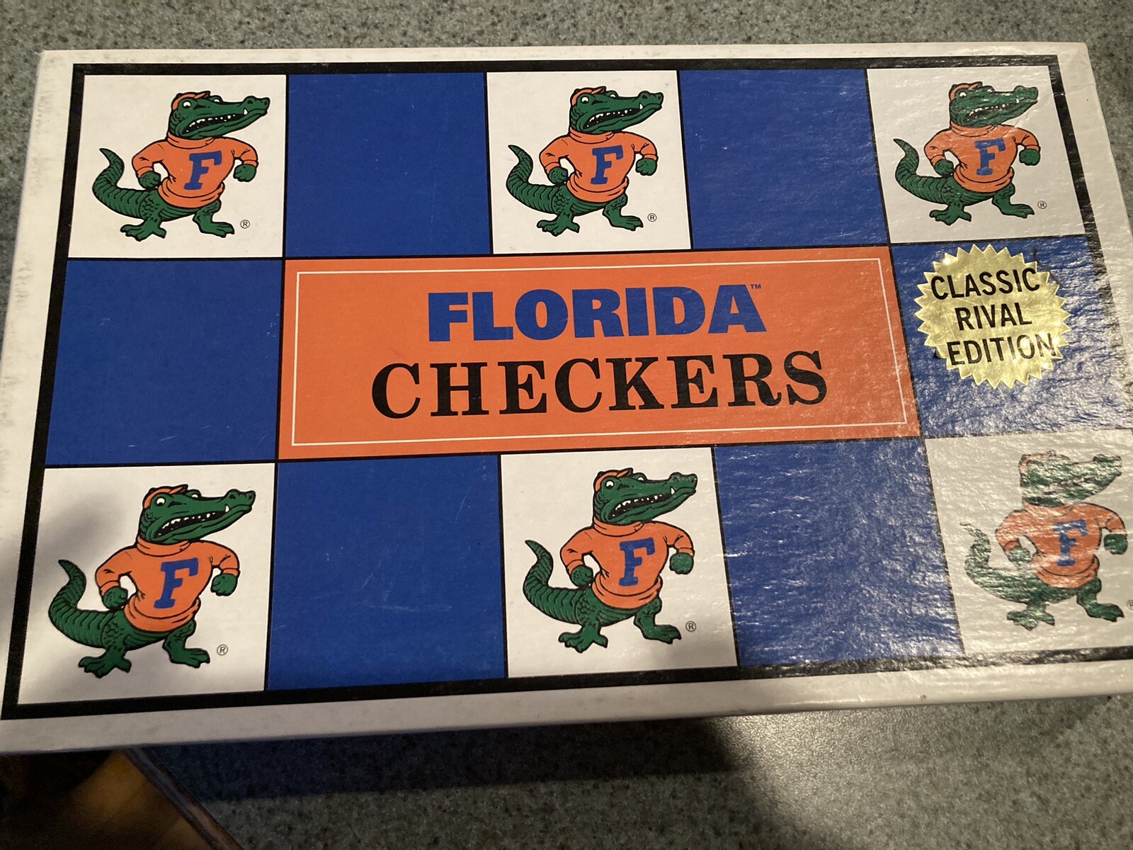Vintage Florida Gators Checkers Classic Rival Ed FSU 1994 LiCENSED NIB Sealed