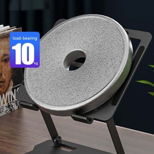 Adjustable Laptop Stand 360 Rotating Ergonimic Foldable Laptop Riser for Desk - Picture 16 of 21