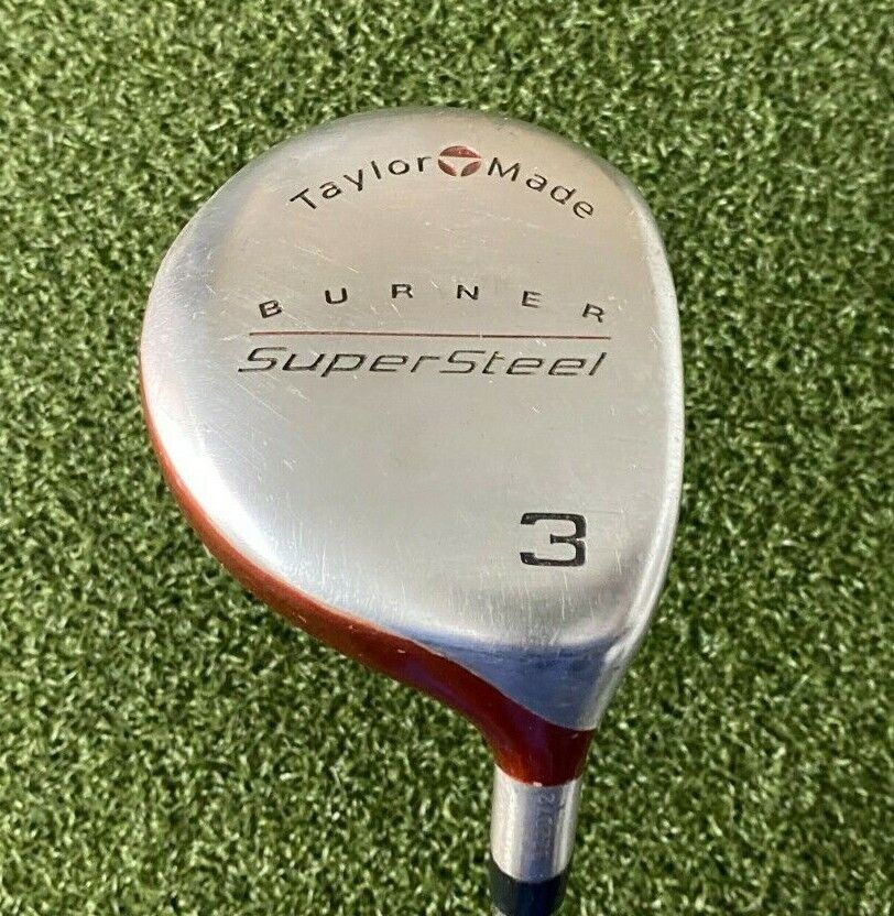 TaylorMade Burner SuperSteel 3 Wood / RH / Senior Steel ~42 TaylorMade Burner SuperSteel 3 Wood / RH / Senior Steel ~42