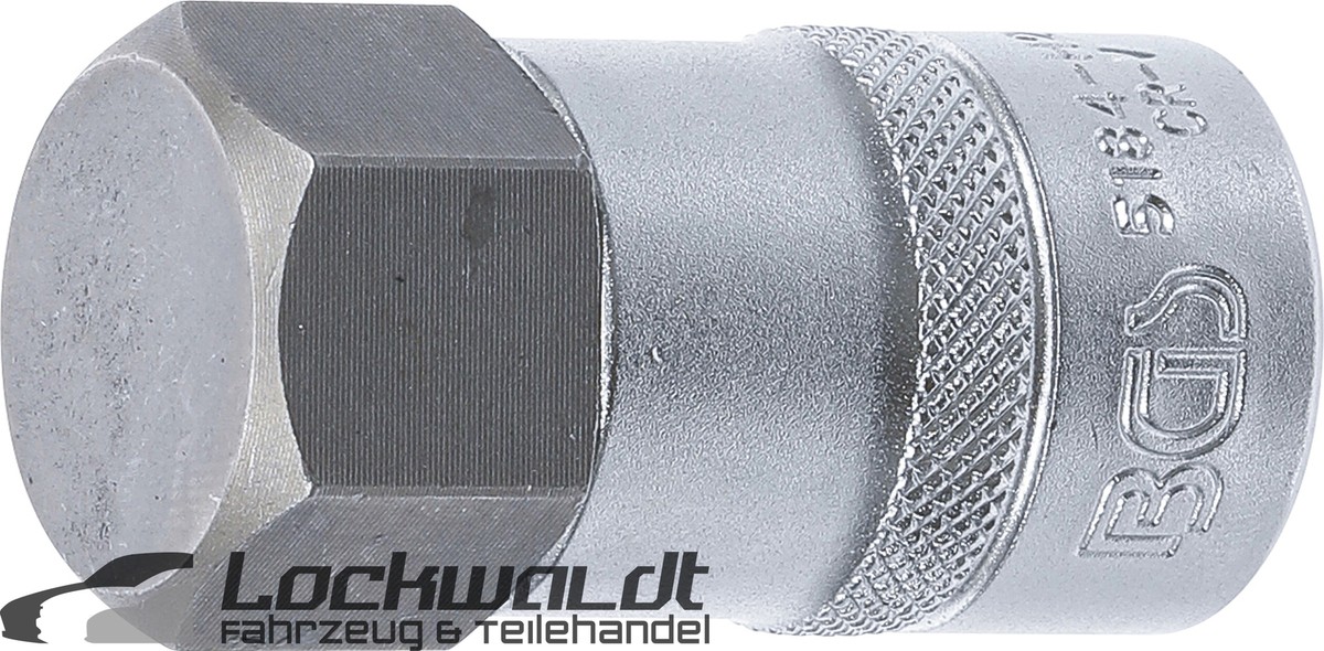 BGS Kraft Bit Einsatz Satz Antrieb Innenvierkant 20 Mm Innensechskant 9