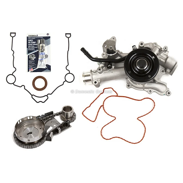 Kit de cadena de distribución HEMI Fit 03-08 Dodge Ram Chrysler 5,7 L + junta de cubierta + bomba de agua Foto 4 de 4