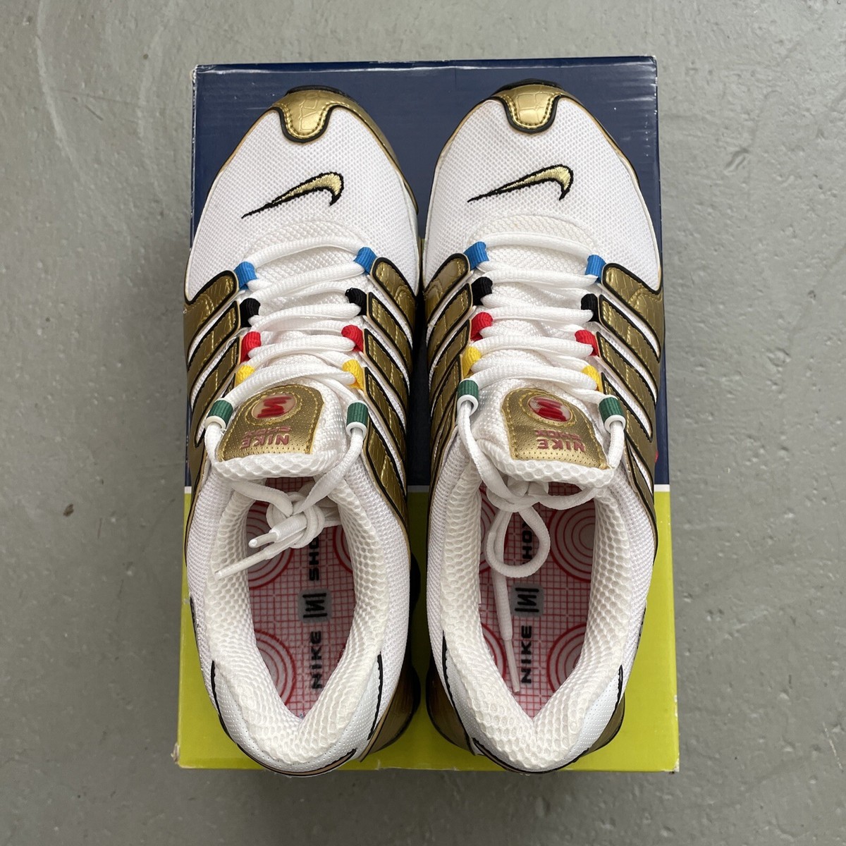 Nike 2004 Shox NZ “Olympic” (309739-161) Size 9.5 RARE | eBay