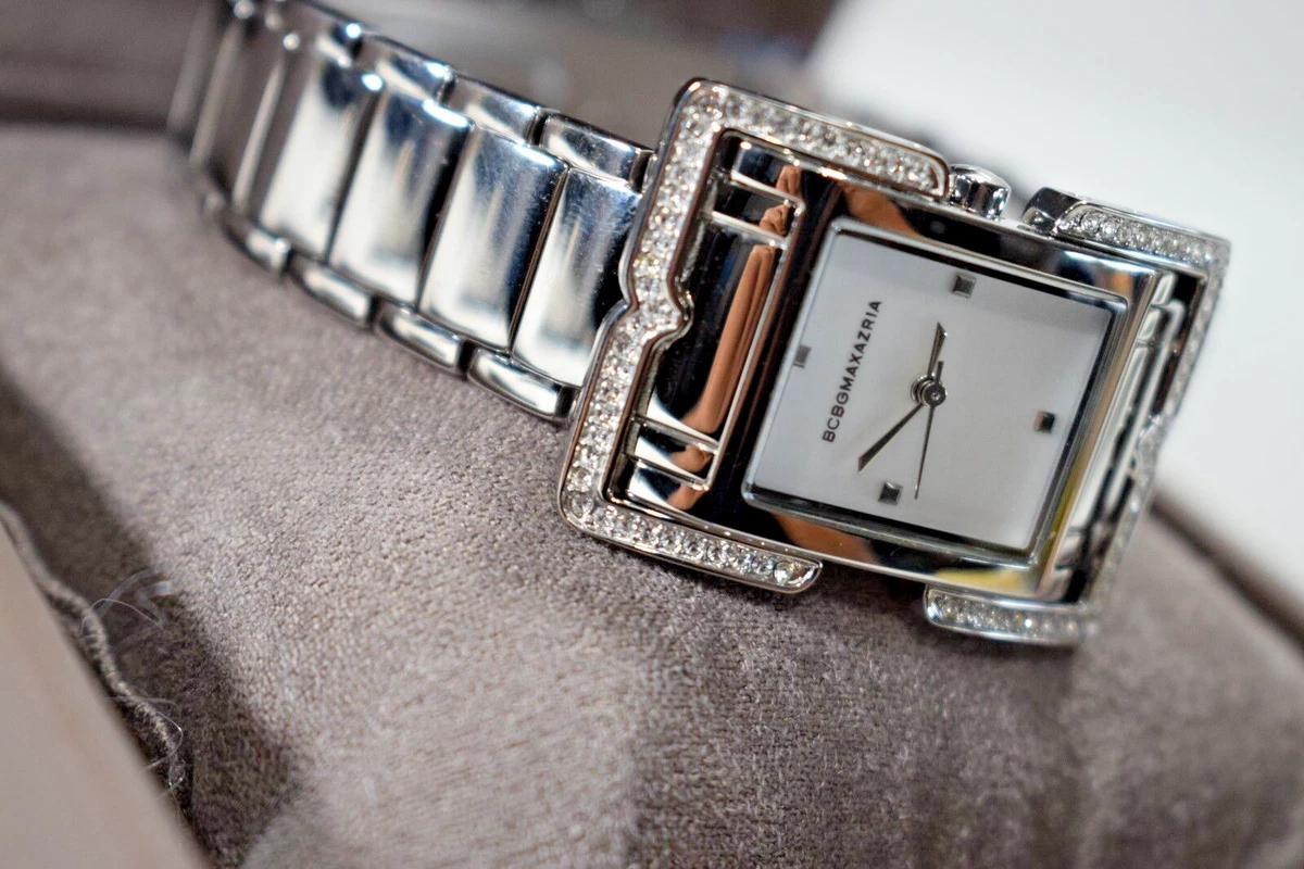 BCBGMAXAZRIA Women Stainless Steel Band Wristwatches for 