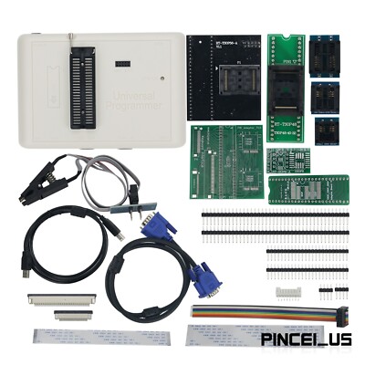 RT809H-9 Universal Programmer With 9 Adapters For NOR/NAND/EMMC/EC/MCU pe66