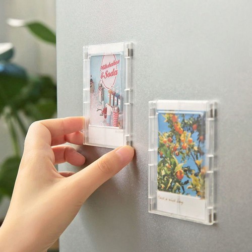 Mini Bilderrahmen Acryl Kartenständer für Polaroid Foto Bild - Bild 8 von 18