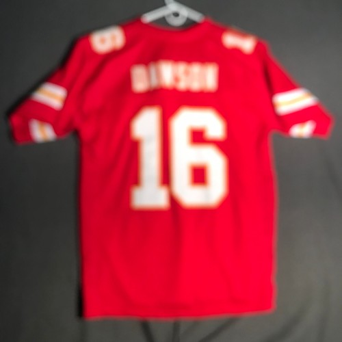 VTG KANSAS CITY CHIEFS #16 LEN DAWSON Football Jersey Red Men's XL S5 - Picture 5 of 6