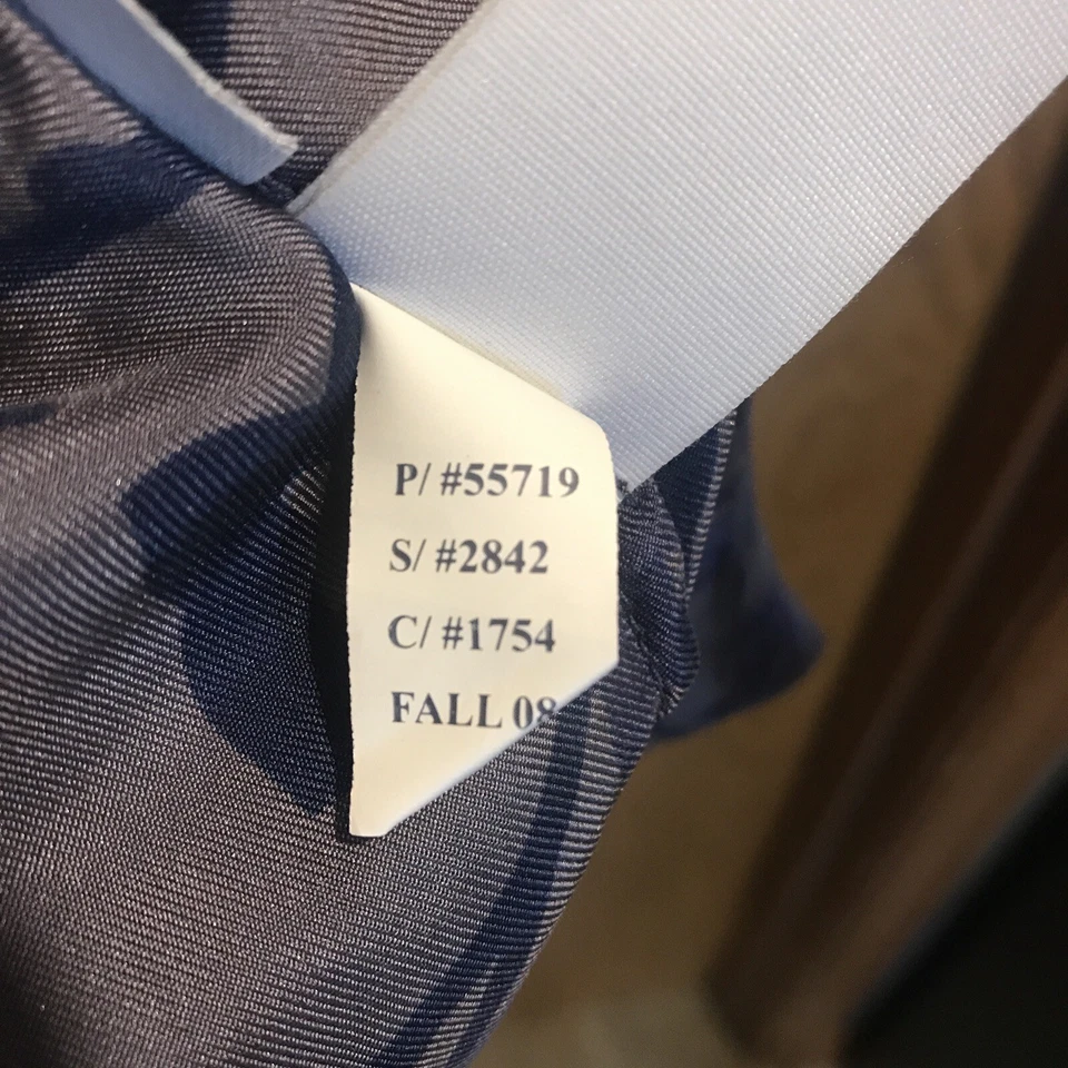 MARTIN + OSA Sleeveless Silk Dress Size 12 Gray Blue Dark Purple Foto 4 de 4