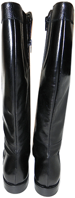 AGL Attilio Giusti Leombruni Tall Knee Black BOOTS Riding