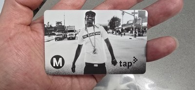 Nipsey hustle Metro  tap card
