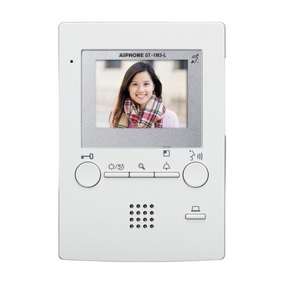 Aiphone GT-1M3-L Monitor Hände Handsfree 3,5'', Zoom 1 Zone, B.Magnet, Breit