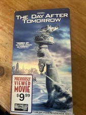 The Day After Tomorrow (VHS, 2004)