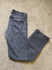 7 For All Mankind Men's Vintage Made in USA Jeans Size 34 Measures 36x32