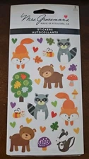 Mrs. Grossman's FOREST PALS stickers, Mrs. Grossman woodland animal stickers