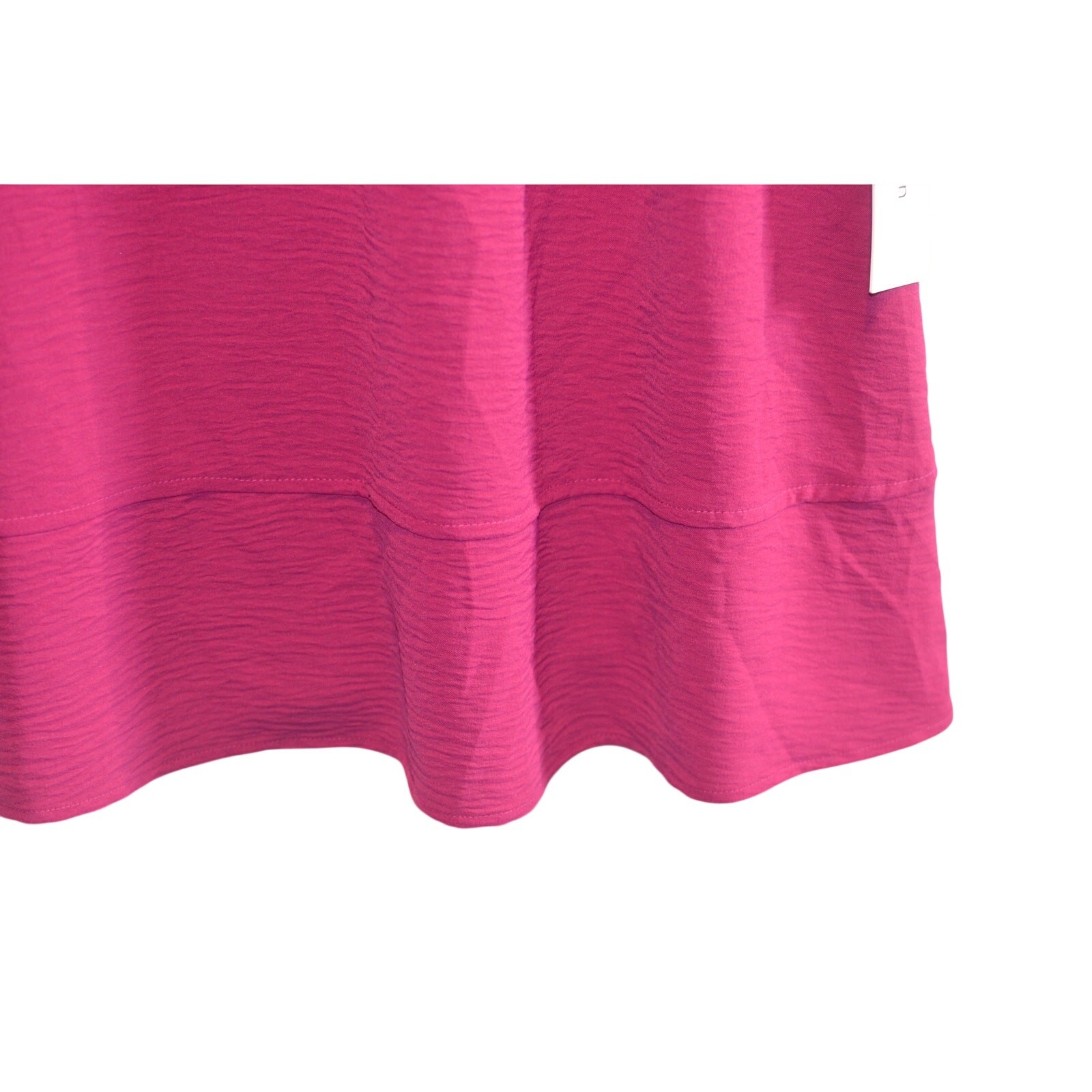 Calvin Klein Women's Magenta Pink Long Sleeve Fit & Flare Dress thumbnail 7