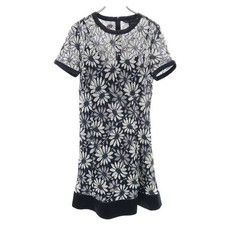 MARC BY MARC JACOBS Floral Embroidery Short Sleeve Dress Black SS