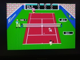 Original Konami's Tennis MSX Sports Game 1984 (Cartridge Only) TESTED *USA*