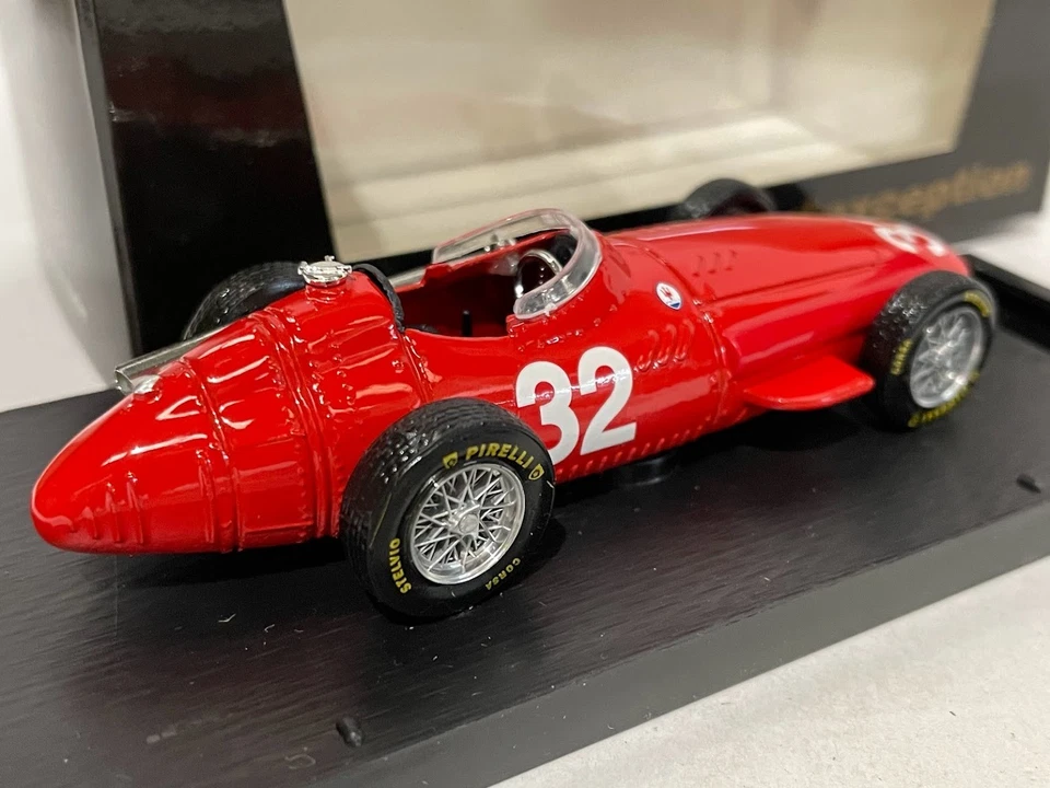 BRUMM Maserati 250F Fangio + figure Grand Prix Montecarlo 1957 F1  1:43 Diecast - Image 2 of 4