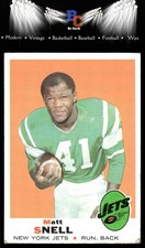 1969 Topps #193 Matt Snell
