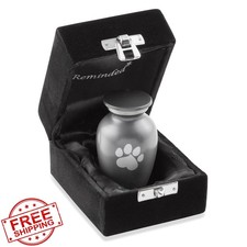 Reminded Pet Urn Gray X-Small