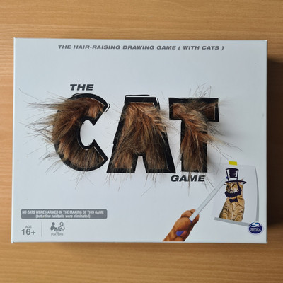 Spin Master Games - The Cat Game, haariges, kreatives Ratespiel mit Katzen