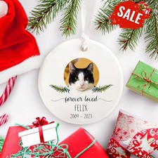 Memorial Pet Ornament Forever Loved, Dog Memorial Gift, Dog Remembrance Keeps...