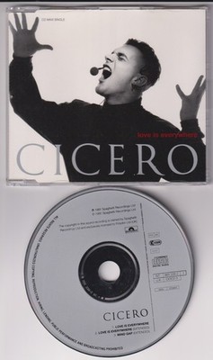 Pet Shop Boys / Cicero   Love Is Everywhere - 3 Track Maxi CD 1991  Spaghetti