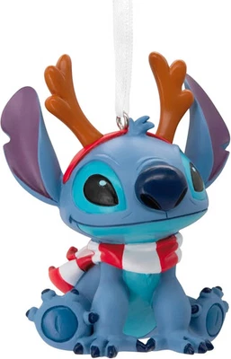 Disney : Lilo & Stitch - Ornement de sapin Stitch Reindeer - Hallmark - Photo 1/3
