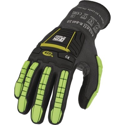 Handschuhe Ringers R840 Gr.9 schwarz/grün EN 388,EN ISO 21420:2020,EN 407