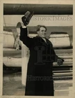 Press Photo Singer Joseph Schwarz on the S.S. Baltic at New York Shipboard