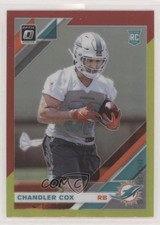 2019 Panini Donruss Optic Rookies Red & Yellow Prizm Chandler Cox #132 7ba