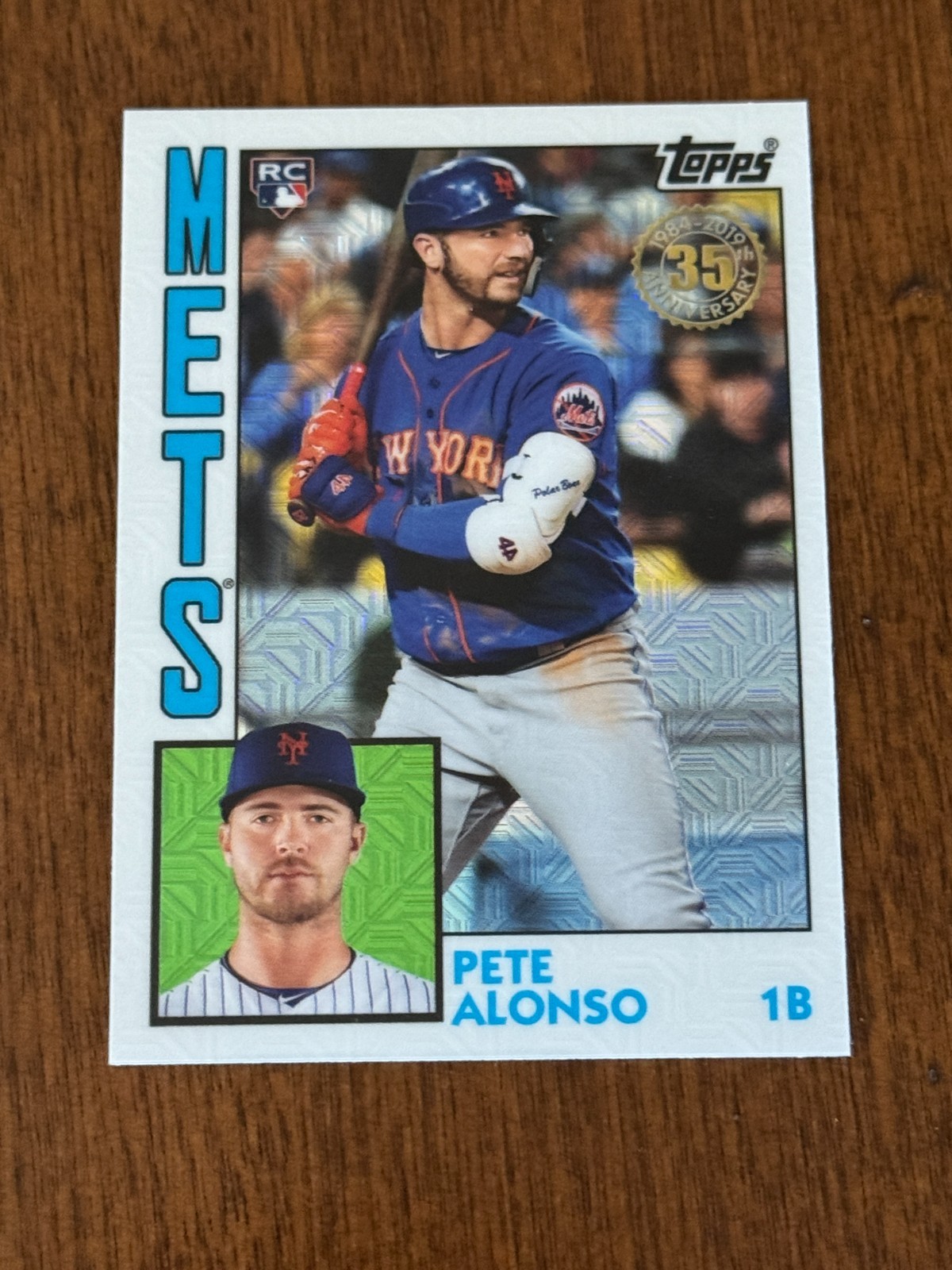 2019 Topps Update Silver Pack 1984 Topps Pete Alonso #T84U-24 (RC) New York Mets
