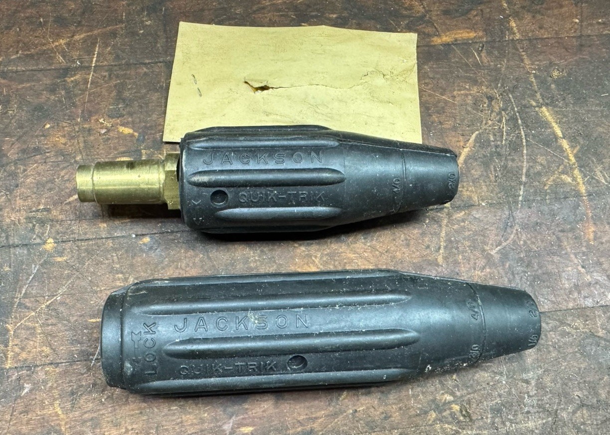 Jackson Quik-Trik Welding Cable Connector. Quick Welding Cable Connector. ￼