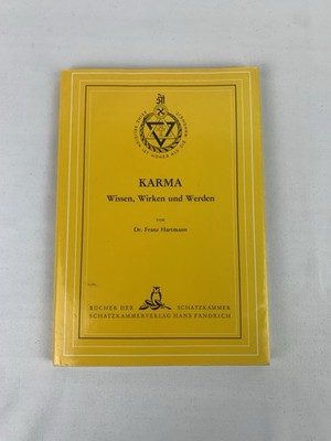 Karma / Wissen, Wirken und Werden / Dr. Franz Hartmann / Guter Zustand
