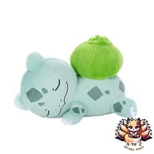 NEW TAKARA TOMY Pokemon Bulbasaur Suyasuya Friend Sleep Peluche 20cm