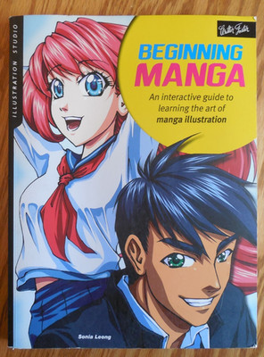 MINT  Walter Foster Illustration Studio ''Beginning Manga'' Interactive Art Book