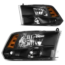 Headlamps Replacement for 2009-18 Dodge Ram 1500 2500 3500 Headlights Assembly
