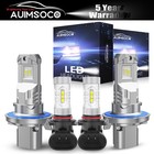 For 2006-2008 Dodge Ram 3500 Cab & Chassis 2/4-Door LED Headlights 4Pcs 66000LM